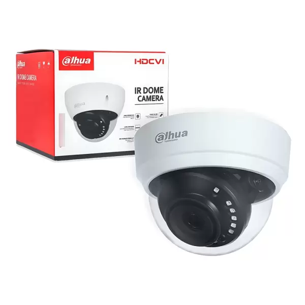 CAMARA DOMO 1080P DAHUA 2MP 2.8MM IP50 DH-HAC-D1A21N